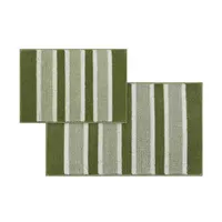 IZOD 2PC Green Bath Rug Set