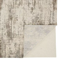 Weave And Wander Parker Abstract Machine Made Indoor Rectangle Area Rugs