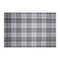 Weave And Wander Jens Plaid Flatweave Indoor Rectangle Accent Rugs