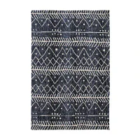 Weave And Wander Oliena Stripe Machine Made Indoor Rectangle Area Rugs