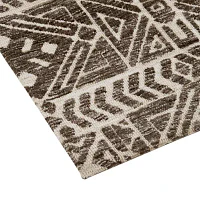 Weave And Wander Oliena Stripe Machine Made Indoor Rectangle Area Rugs