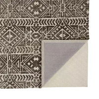 Weave And Wander Oliena Stripe Machine Made Indoor Rectangle Area Rugs