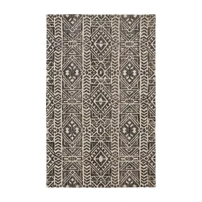 Weave And Wander Oliena Stripe Machine Made Indoor Rectangle Area Rugs