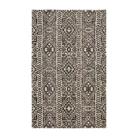 Weave And Wander Oliena Stripe Machine Made Indoor Rectangle Area Rugs