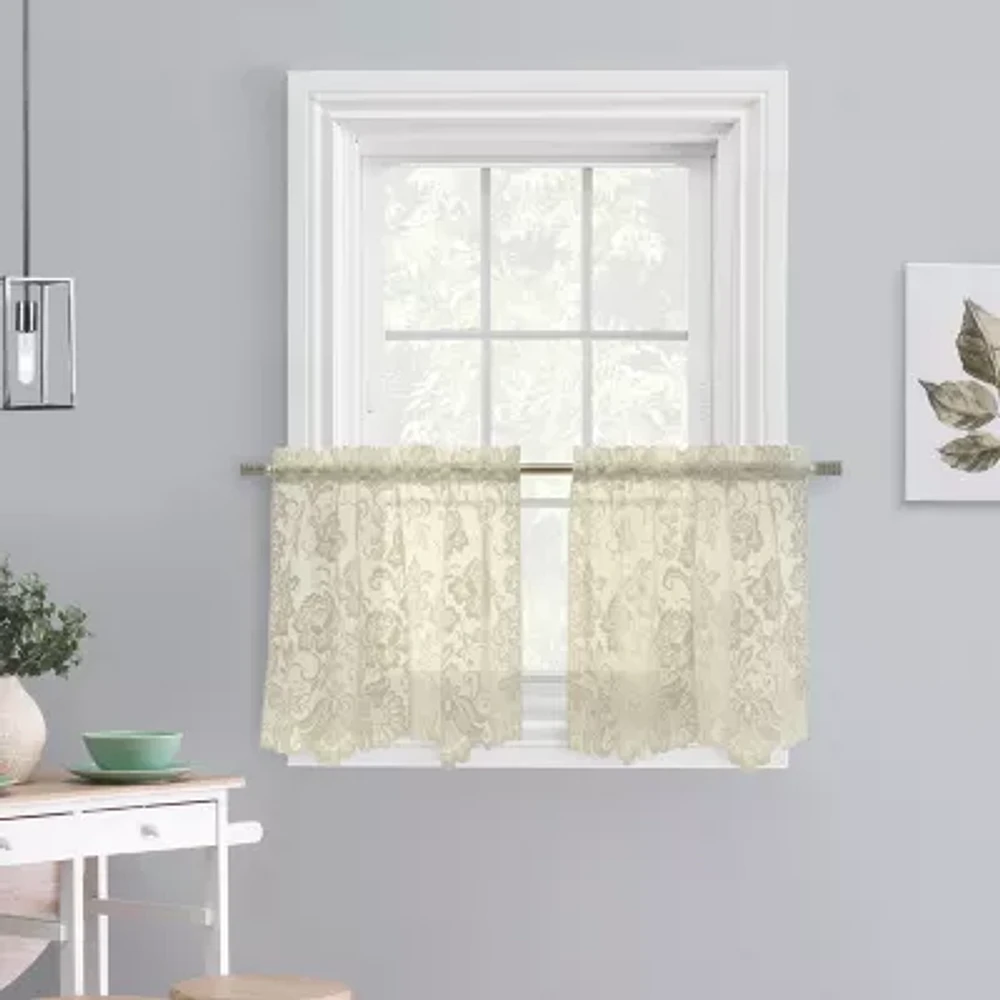 Limoges 2-pc. Rod Pocket Window Tier