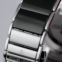 Jacques Lemans Mens Two Tone Stainless Steel Bracelet Watch Wjl0027805