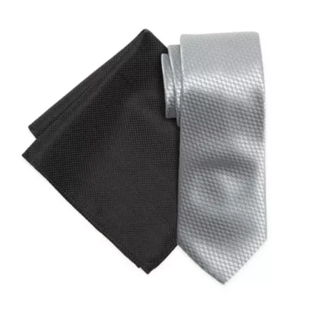 Shaquille O'Neal XLG Silver Extra Long Ties