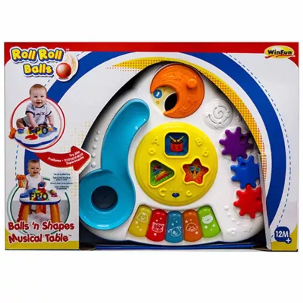 Winfun Winfun Balls 'N Shapes Musical Table Discovery Toy