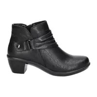 Easy Street Womens Damita Block Heel Booties