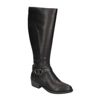 Easy Street Womens Luella Block Heel Riding Boots