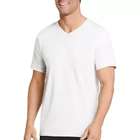 Jockey Classic Mens 2 Pack Short Sleeve V Neck T-Shirt