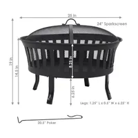 Weather Resistant Fire Pit