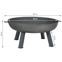 Weather Resistant Fire Pit