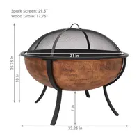 Weather Resistant Fire Pit