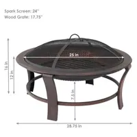 Weather Resistant Fire Pit