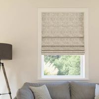 Sun Zero Talmage Energy Saving Cordless Blackout Roman Shade