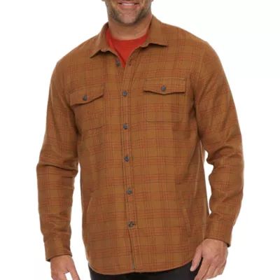mutual weave Mens Big and Tall Lightweight Shirt Jacket