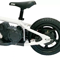 Brocusa Ebikes D1212 Inch White Ride-On Motorcycle