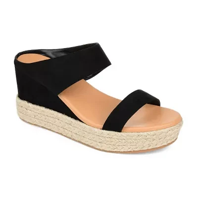 Journee Collection Womens Alissa Wedge Sandals