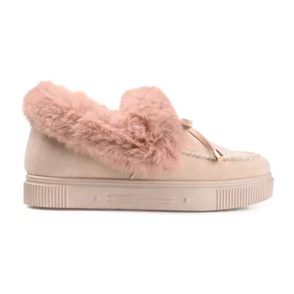 Journee Collection Womens Midnight Slip-On Shoe