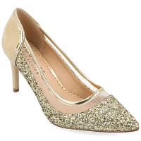 Journee Collection Womens Kalani Pointed Stiletto Heel Pumps