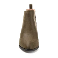 Journee Collection Womens Lola Stacked Heel Booties