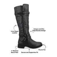 Journee Collection Womens Bite Tall Boots