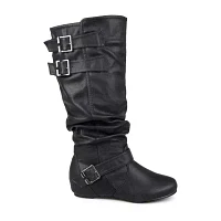 Journee Collection Womens Tiffany Slouch Riding Boots