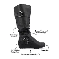 Journee Collection Womens Paris Slouch Riding Boots