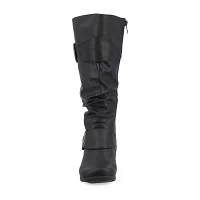 Journee Collection Womens Paris Slouch Riding Boots