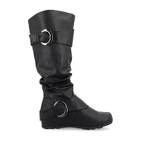 Journee Collection Womens Paris Slouch Riding Boots