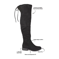 Journee Collection Womens Mount Over-the-Knee Boots