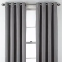 Max Blackout Prescott 100% Grommet Top Single Curtain Panel