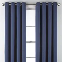Max Blackout Prescott 100% Grommet Top Single Curtain Panel