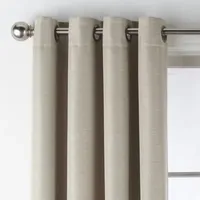 Max Blackout Prescott 100% Grommet Top Single Curtain Panel