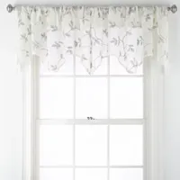 Regal Home Meadow Rod Pocket Tailored Valance