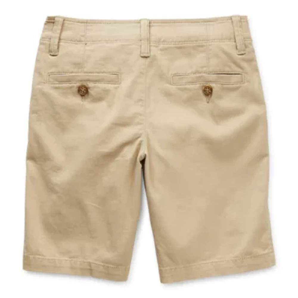 Thereabouts Little & Big Boys Stretch Fabric Adjustable Waist Chino Short