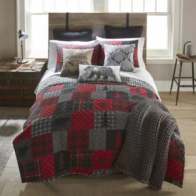 Your Lifestyle By Donna Sharp Red Forest Quilt Set