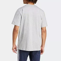 adidas Mens Crew Neck Short Sleeve Graphic T-Shirt