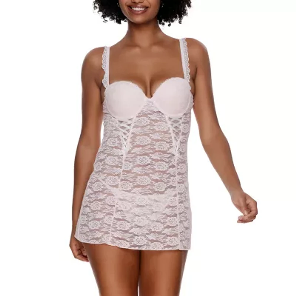 Jezebel Rachel Push Up Lace Chemise Set- 999910