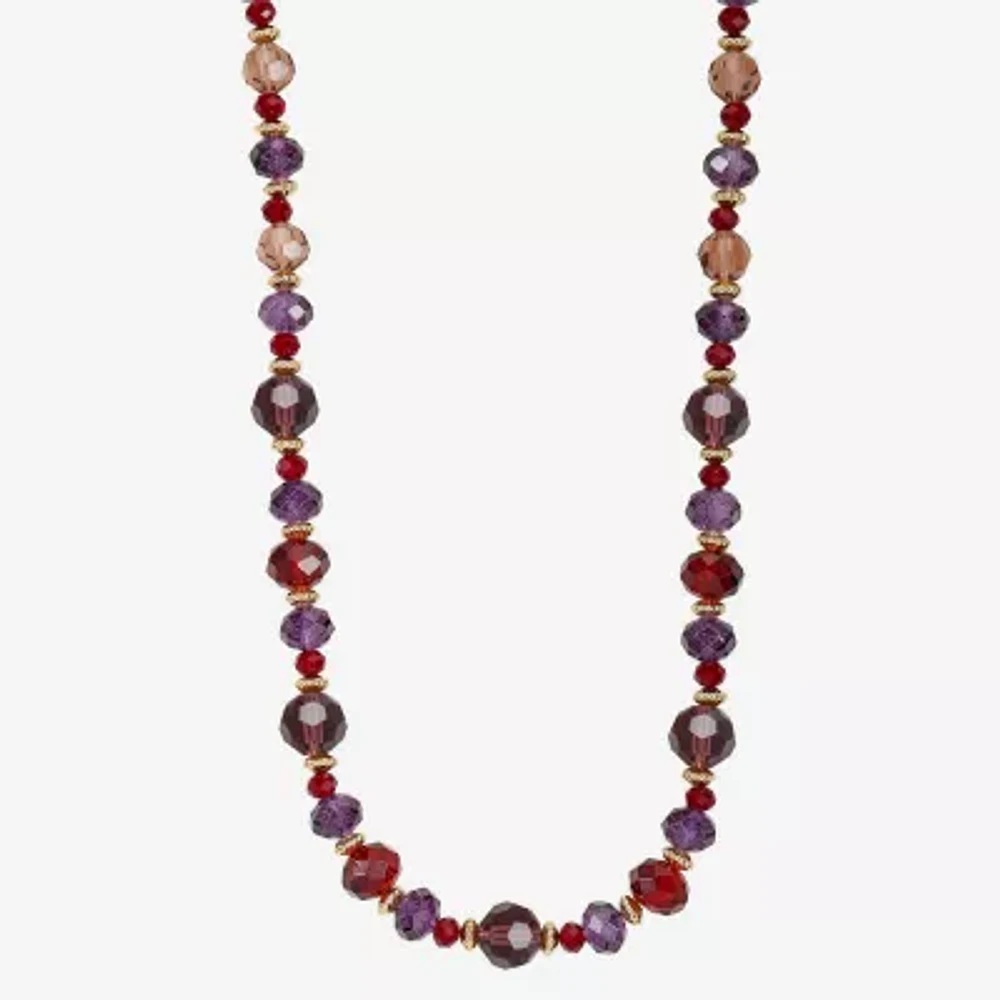 Liz Claiborne Beaded 18 Inch Collar Necklace