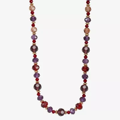 Liz Claiborne Beaded 18 Inch Collar Necklace