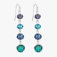 Liz Claiborne Beaded Linear Drop Earrings