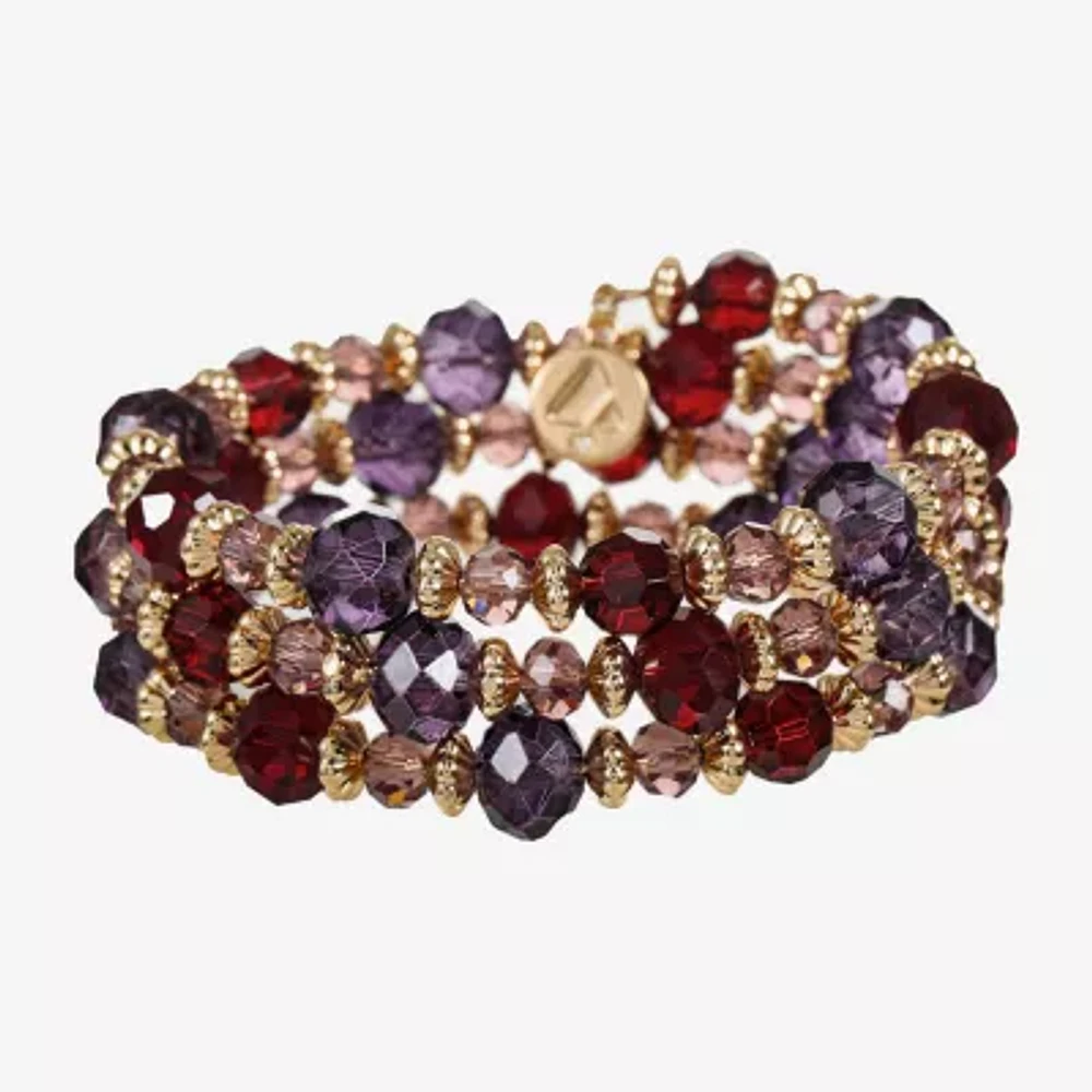 Liz Claiborne Beaded Wrap Bracelet