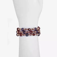 Liz Claiborne Beaded Wrap Bracelet