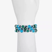 Liz Claiborne Beaded Wrap Bracelet