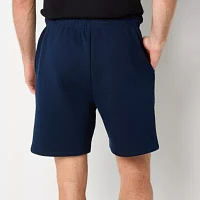 Xersion Quick Dry Cotton Fleece 7 Inch Mens Mid Rise Workout Shorts