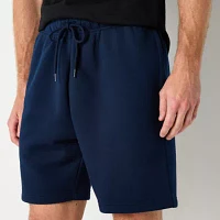 Xersion Quick Dry Cotton Fleece 7 Inch Mens Mid Rise Workout Shorts