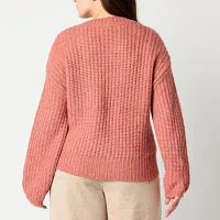 a.n.a Womens V Neck Long Sleeve Pullover Sweater