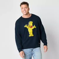 JCPenney x HARIBO Mens Big and Tall Crew Neck Long Sleeve Pullover Sweater